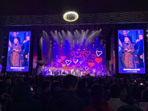 koncert látkép