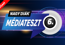 December 15-én startol a Nagy Diák Médiateszt